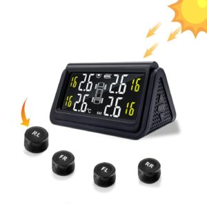 Skyshop® A280 External USB/Solar TPMS Car Tire Pressure Monitor