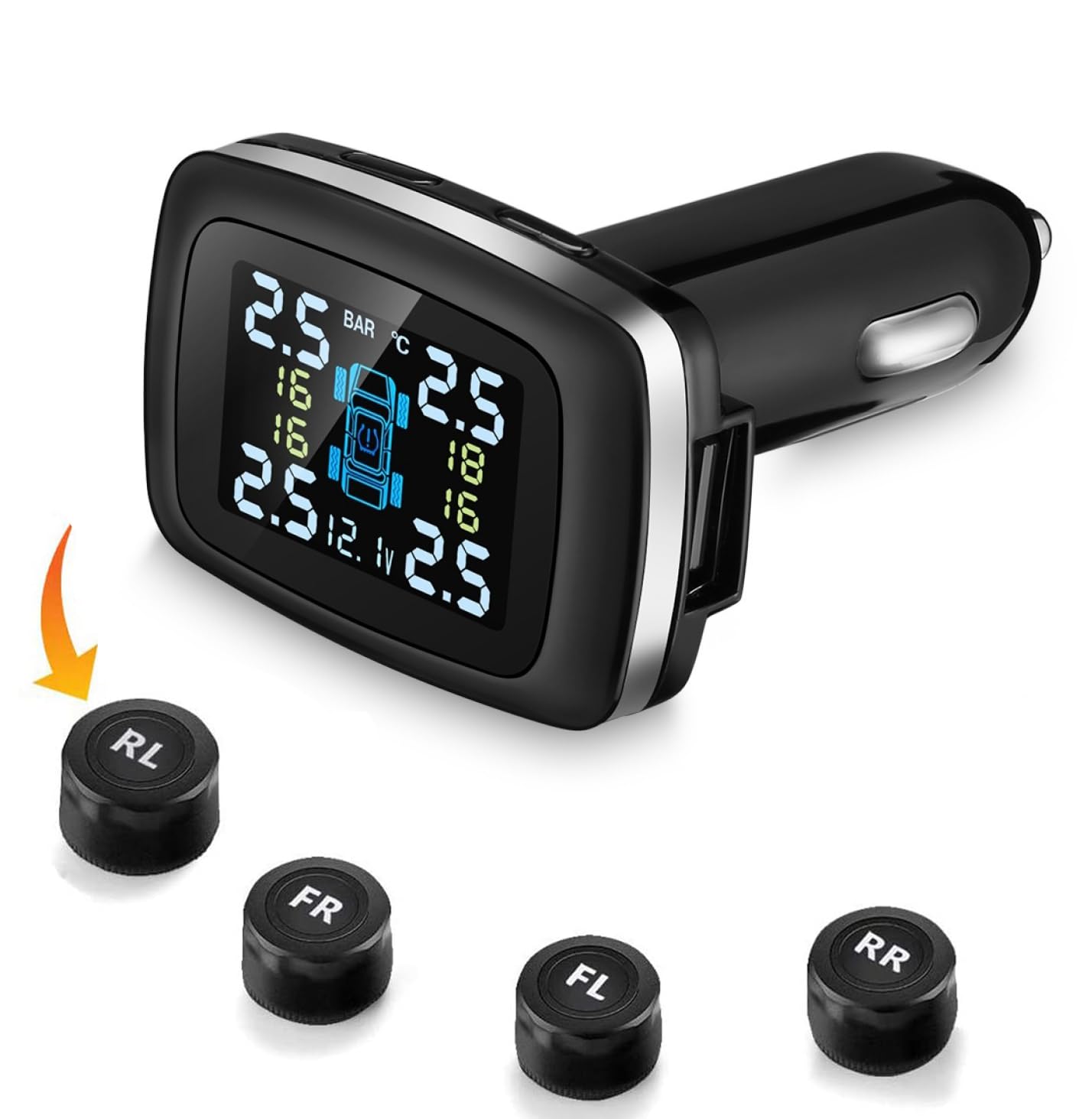 skyshop t100 external tyre pressure monitor